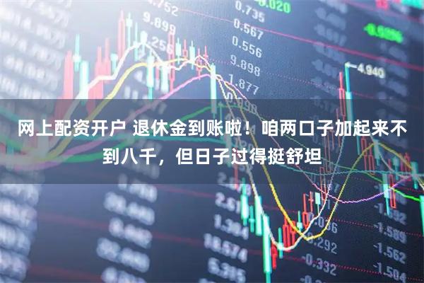 网上配资开户 退休金到账啦！咱两口子加起来不到八千，但日子过得挺舒坦
